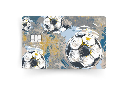 Fußball-Skizze
