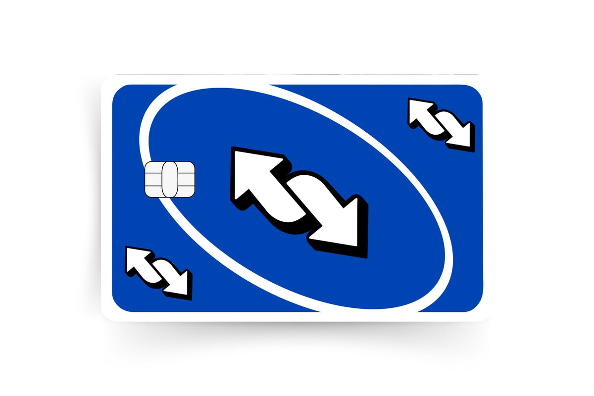 Custom Uno Reverse UNO Reverse - Durable & Personalized Card Sticker | Pettypurse